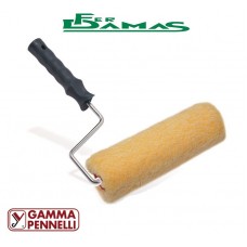 RULLO S/41 IN TESSUTO ACRILICO PERLON GIALLO CORDONATO CM20